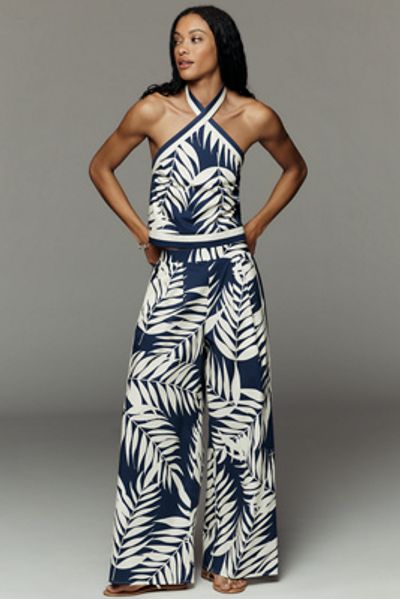 Hutch Palm Print Pants