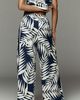Hutch Palm Print Pants - 4