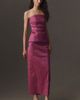 Hutch Peplum Taffeta Column Dress - 1