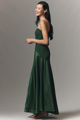 strapless open back dress georgina gown – Hutch main image 0