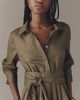 Hutch Poplin Shirt Tie-Waist Jumpsuit - 3