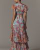 Hutch Samara Ruffle Midi Wrap Dress - 3