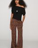 Hutch Satin Wide-Leg Pants - 1