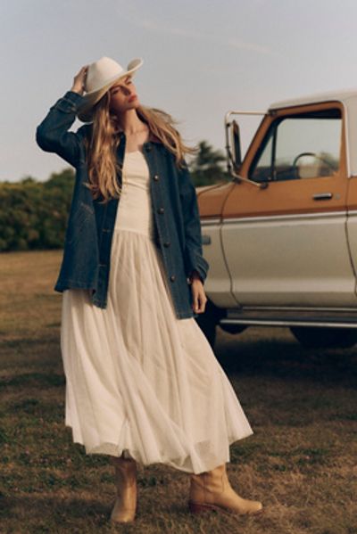 Hutch - Twofer Tulle Drop-Waist Dress