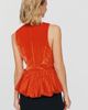 Hutch Velvet Peplum Top - 4