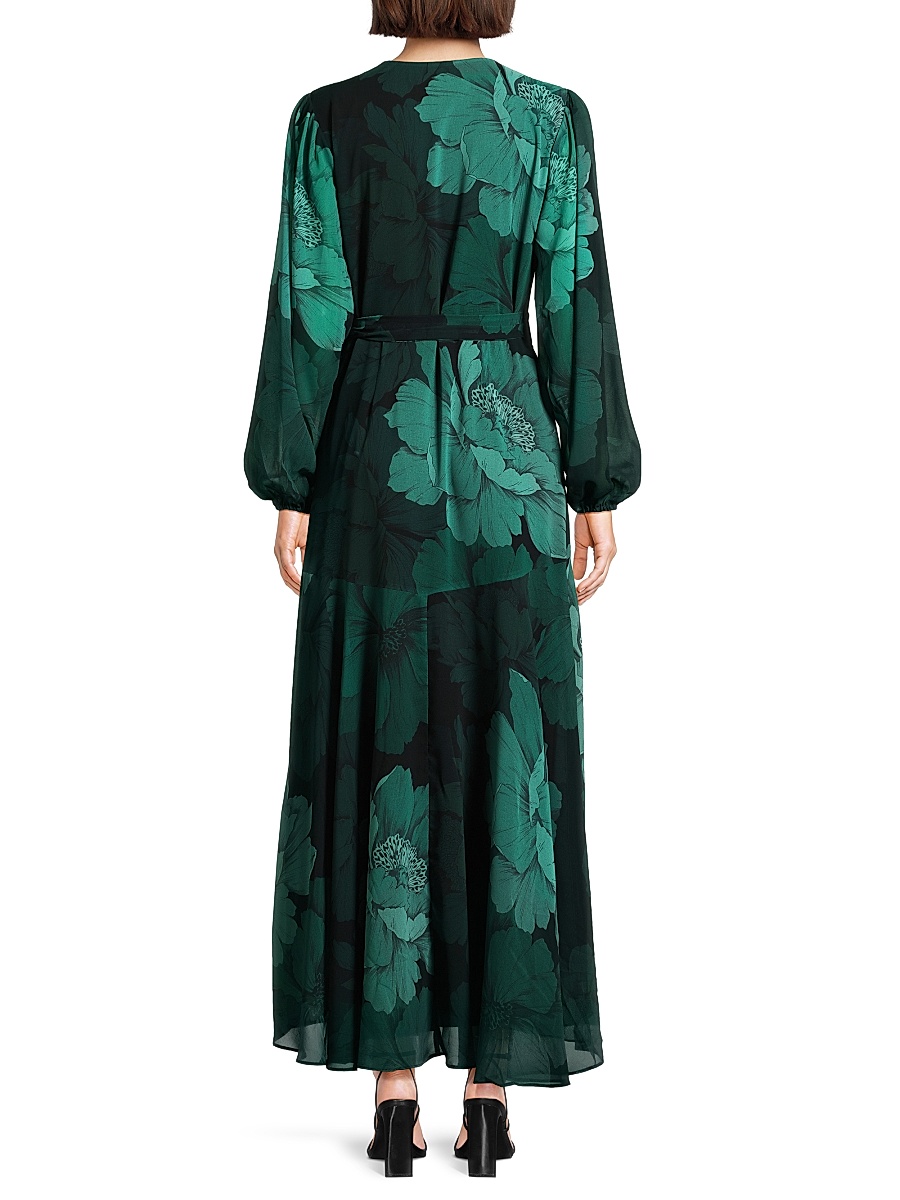 hutch bridge long sleeve wrap maxi dress NWT Hutch Bridge Long-Sleeve Wrap Maxi Dress Sz 2X