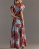 Hutch Zola Short-Sleeve Ruffle Wrap Midi Dress - 3