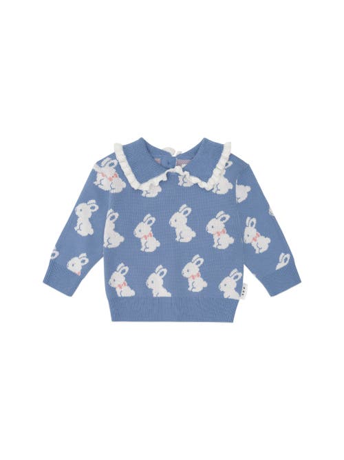 Huxbaby Huxbaby Bunny Field Frill Collar Pullover (Baby)