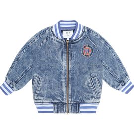 Huxbaby Huxbaby Dreamy Denim Bomber Jacket 