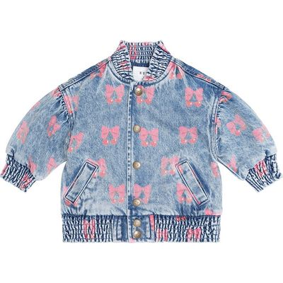 Huxbaby Huxbaby Dreamy Denim Cherry Jacket