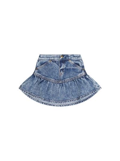 Huxbaby Huxbaby Dreamy Denim Tiered Skirt 