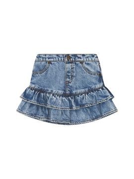 Huxbaby Huxbaby Dreamy Denim Tirered Skirt