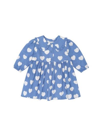 Huxbaby Huxbaby Frill Heart Collar Dress (Baby)