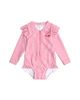 Huxbaby Huxbaby Frill Swimsuit Cherry Pie Stripe (Baby)  - 1