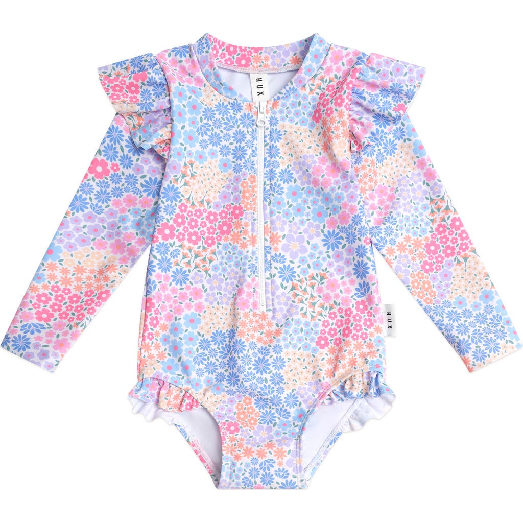 Huxbaby Huxbaby Frill Swimsuit Floral Bloom