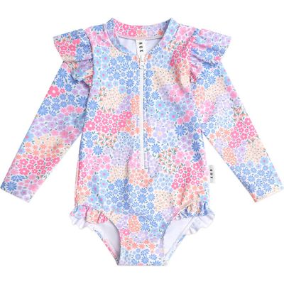 Huxbaby Huxbaby Frill Swimsuit Floral Bloom