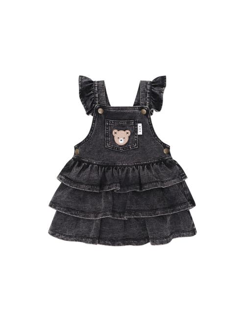 Huxbaby Huxbaby Knit Denim Frill Pinafore (Baby)