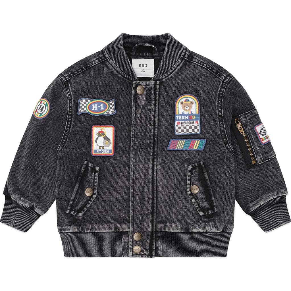 Huxbaby Huxbaby Knit Denim Patches Jacket