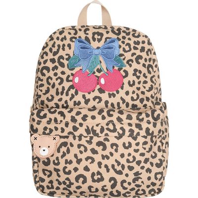 Huxbaby Huxbaby Leopard Cherry Backpack