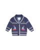 Huxbaby Huxbaby Nautical Shawl Collar Cardi - 1