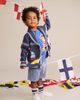 Huxbaby Huxbaby Nautical Shawl Collar Cardi - 2