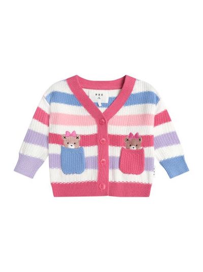 Huxbaby Huxbaby Peekaboo Huxette Knit Cardi