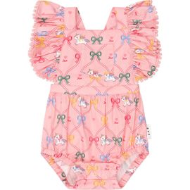 Huxbaby Huxbaby Unicorn Bow Playsuit