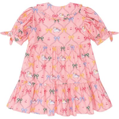 Huxbaby Huxbaby Unicorn Bow Puff Dress (Baby)