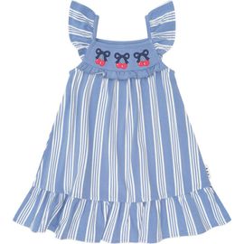 Huxbaby Huxbaby Vintage Stripe Cherry Dress (Baby)