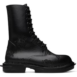 HYACYN HYACYN Black Ral Legacy Edition Erottod 3D Print Boots
