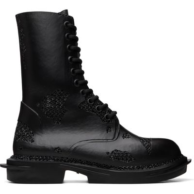 HYACYN HYACYN Black Ral Legacy Edition Erottod 3D Print Boots