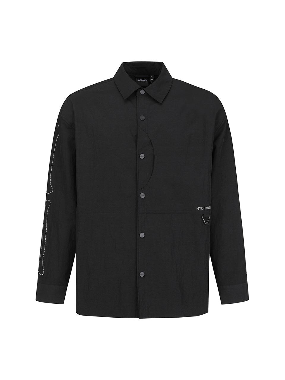HYDROGEN Heritage Skull Point Water-repellent Nylon-poly Shirt