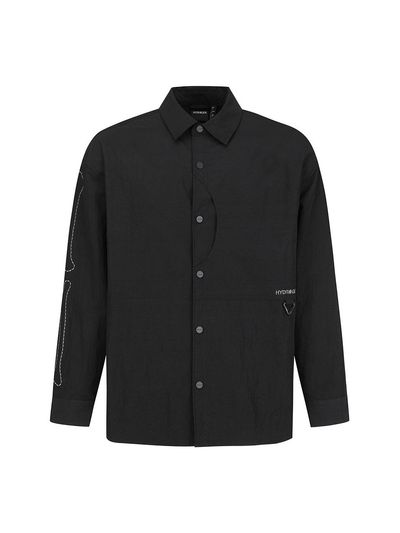 HYDROGEN Heritage Skull Point Water-repellent Nylon-poly Shirt