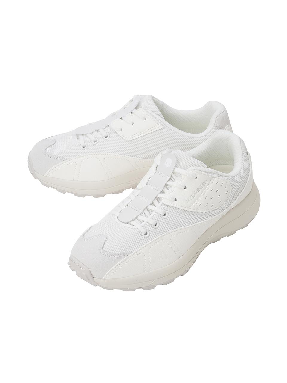 HYDROGEN Skeletal Design Leather Running Shoes