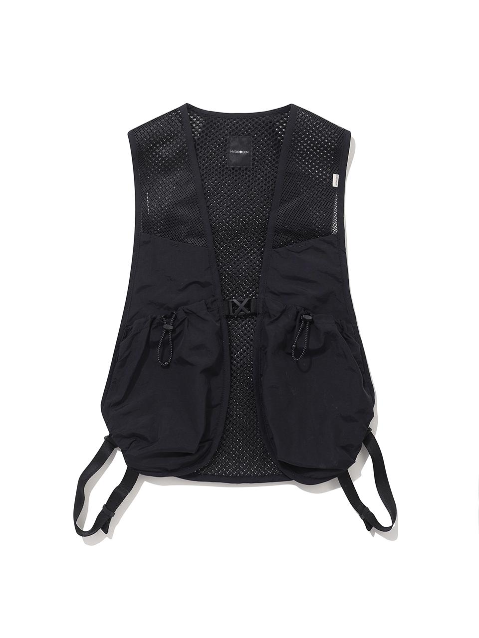 HYDROGEN Supplex Breathable Mesh Vest [Pink]