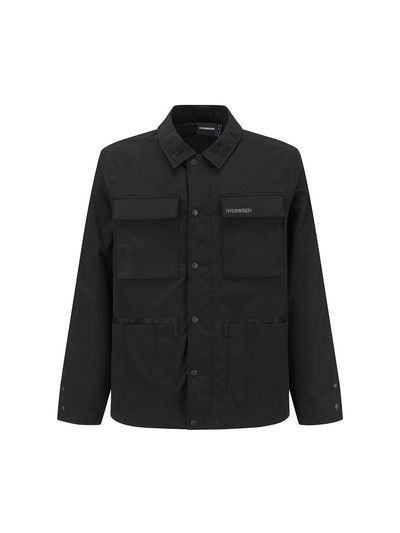 HYDROGEN Unisex Shirt-Style Water-Repellent Coach Jacket