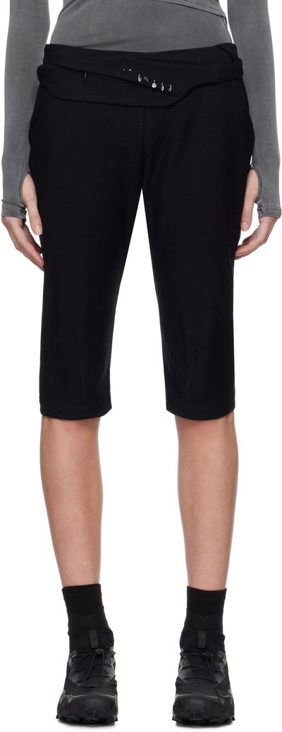 HYEIN SEO HYEIN SEO Black Charm Bag Capri Trousers