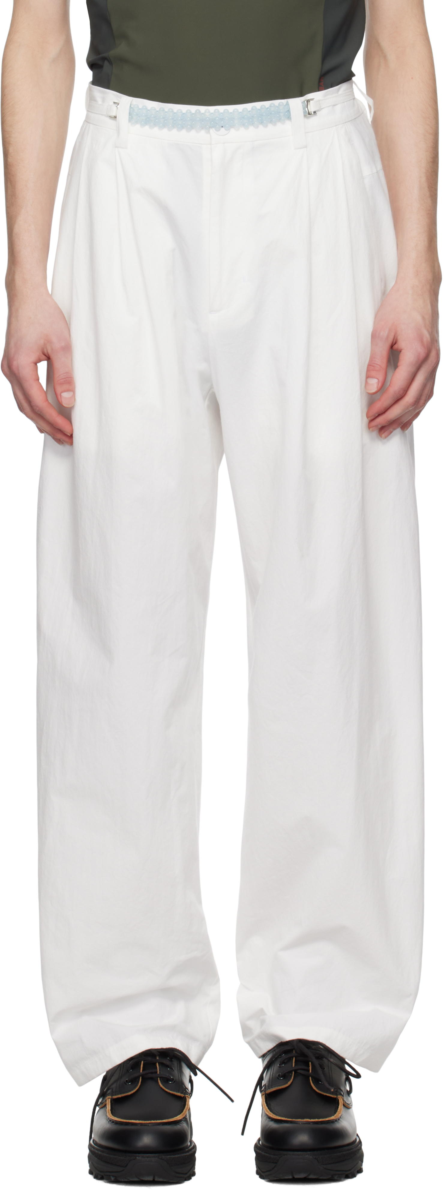 HYEIN SEO - Black Exposed Seam T-Shirt