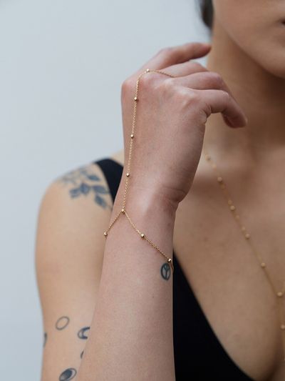 HYEON.K Hyeonk Finger Bracelet