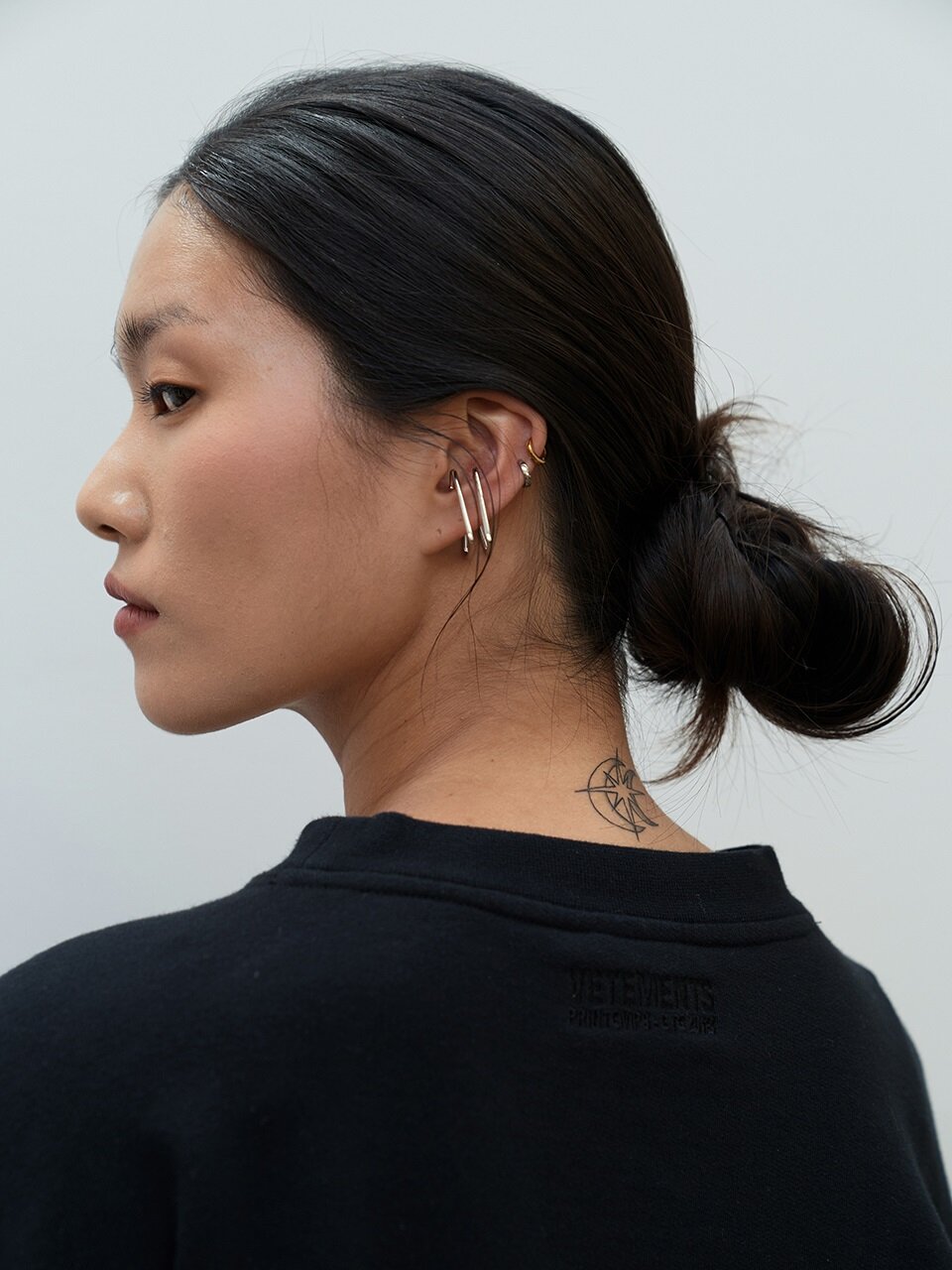 HYEON.K Hyeonk Triangle Earcuff