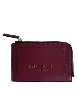 Hyer Goods Hyer Goods Italian Leather Piccolo Zip-Around Card Wallet