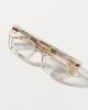 I-SEA Lila Clear Gold Wire Blue Light Readers - 1