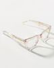 I-SEA Lila Clear Gold Wire Blue Light Readers - 2