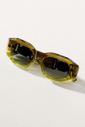 I-SEA Ombre Deco Rectangle Sunglasses