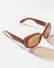 I-SEA Oversized Wrapped Circle Sunglasses - 2