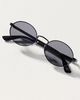 I-SEA Slim Metal Oval Sunglasses - 1