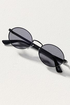 I-SEA Slim Metal Oval Sunglasses