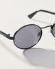 I-SEA Slim Metal Oval Sunglasses - 3