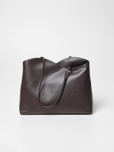i BAG your Pardon. Leather Large-capacity Heart Bag