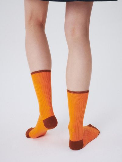 i hate monday Vivid Socks [Orange] (IHM250312)